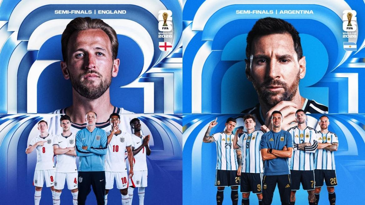 OK9 - Bán kết World Cup 2026: Anh thách thức Argentina 1 OK9 - Bán kết World Cup 2026: Anh thách thức Argentina